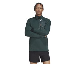 Adidas Löpartröja X-City 1/4 Zip Shagrn/Seimor Herr