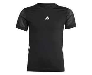 Adidas Löpartröja Run 3S Tee Black/Refsil Barn/Junior