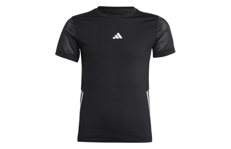 Adidas Löpartröja Run 3S Tee Black/Refsil Barn/Junior