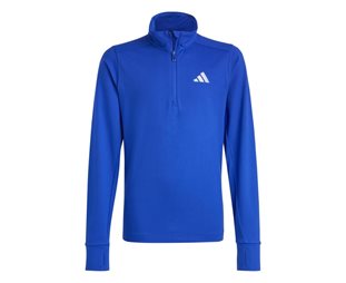 Adidas Löpartröja Run 1/2 Zip Lucblu/Refsil Barn/Junior