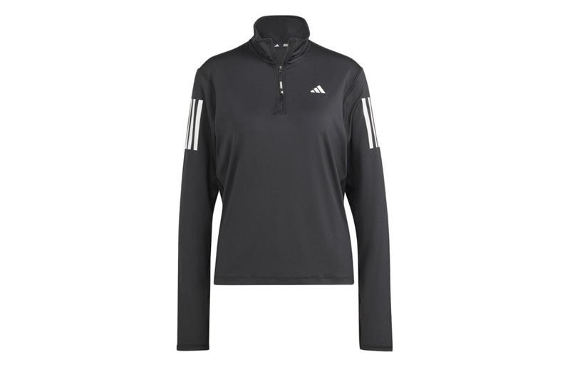 Adidas Löpartröja Own The Run Half-Zip Black Dam