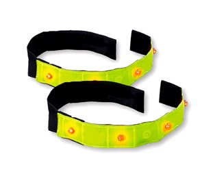 Endurance Reflective Armband With 4 Leds - 2 Pack