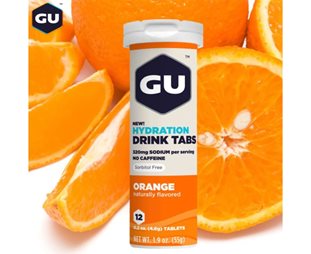 Gu Energy Hydration Drink Tabs (Orange)