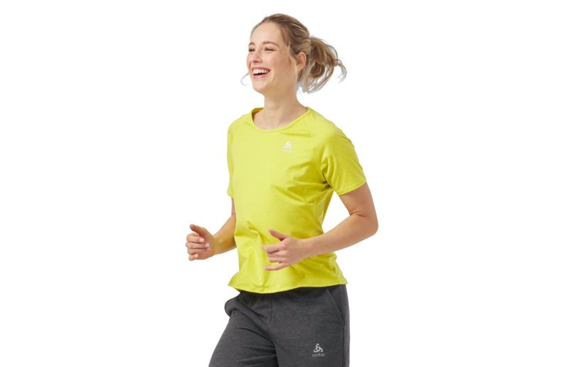 Odlo Löpartröja T-Shirt Short Sleeve Crew Neck Run Easy