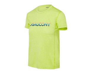 Saucony Löpartröja Stopwatch Graphic Short Sleeve