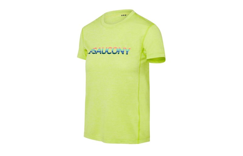 Saucony Löpartröja Stopwatch Graphic Short Sleeve