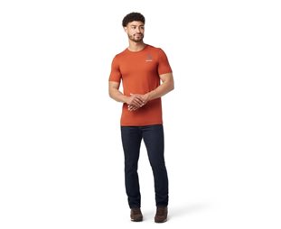 Smartwool Löpartröja Wilderness Summit Short Sleeve Graphic Tee Slim Fit