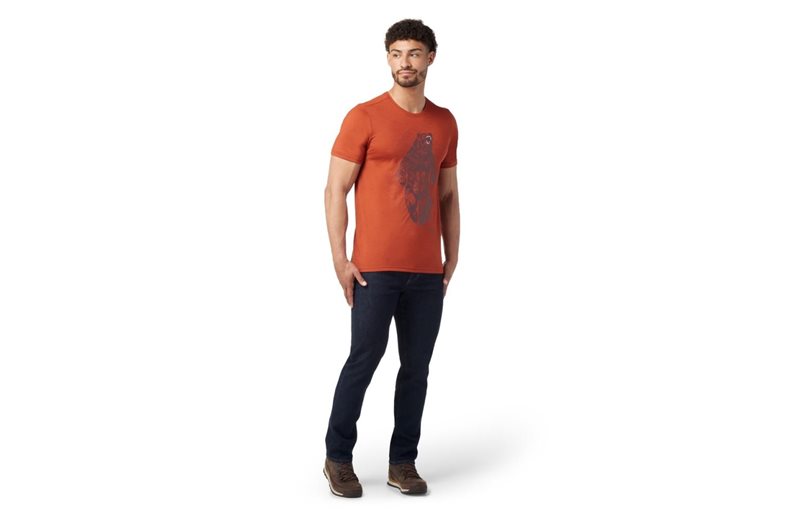 Smartwool Löpartröja Always Explore Short Sleeve Graphic Tee Slim Fit