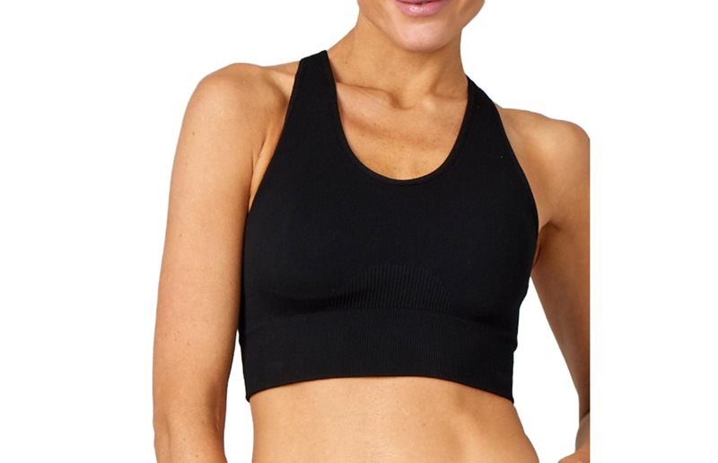 Purelime Seamless Rib Bra Top