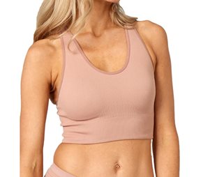 Purelime Seamless Rib Bra Top