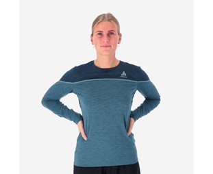 Odlo Löpartröja Top Crew Neck Long Sleeve Perfomance