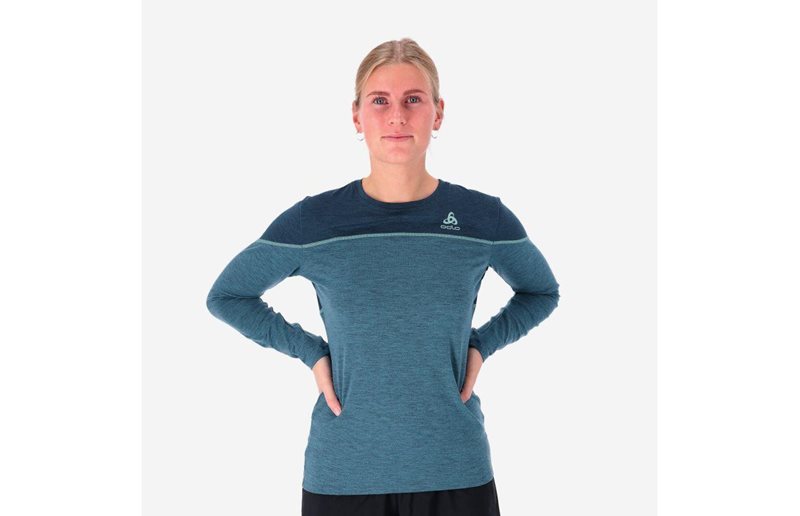 Odlo Löpartröja Top Crew Neck Long Sleeve Perfomance