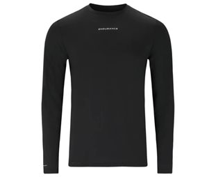 Endurance Löpartröja Webern L/S Tee Black Herr