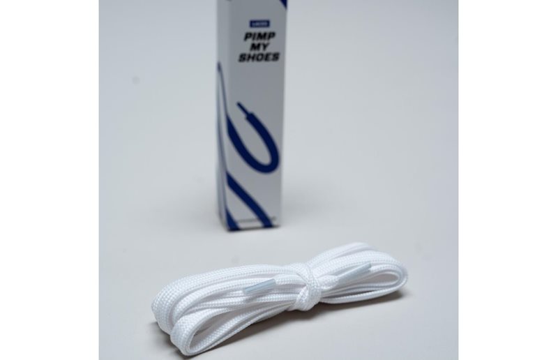 Elevate Skosnöre Shoelaces White