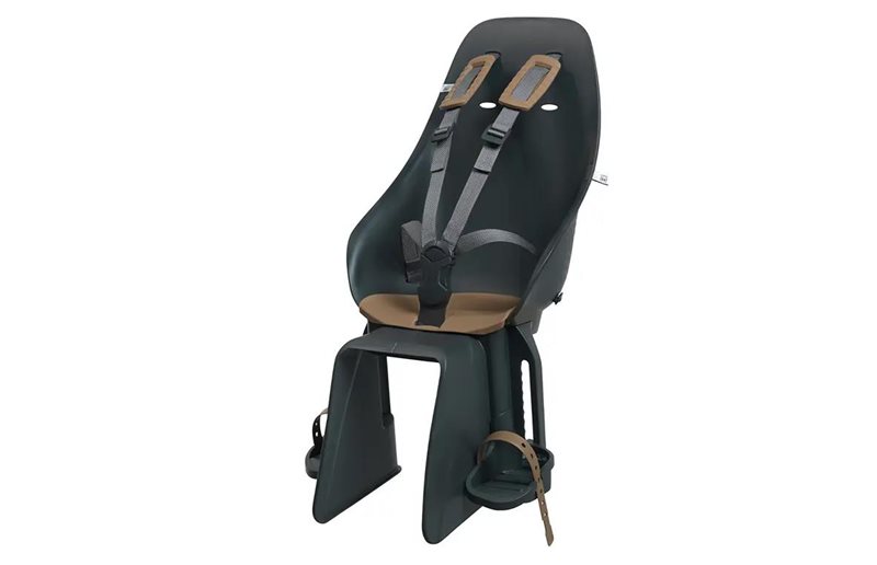 URBAN IKI Cykelsæde til børn Ta-ke Easy-Fix Pakkeholder beslag Bincho Black/Kurumi Brown