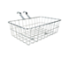 Wald Sykkelkurv 1392 Basket Silver