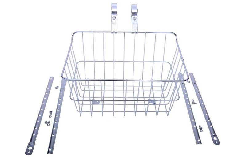 Wald Cykelkorg 1512 Drop Top Basket Silver