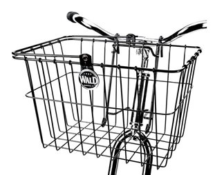 Wald Cykelkorg 133 GB Quick Release Basket Black