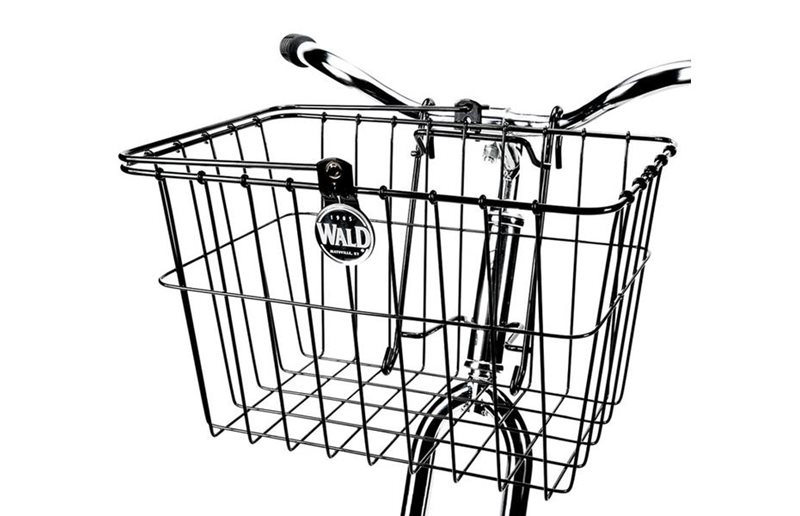 Wald Cykelkorg 133 GB Quick Release Basket Black