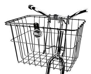 Wald Cykelkorg 3133 Quick Release Basket Black