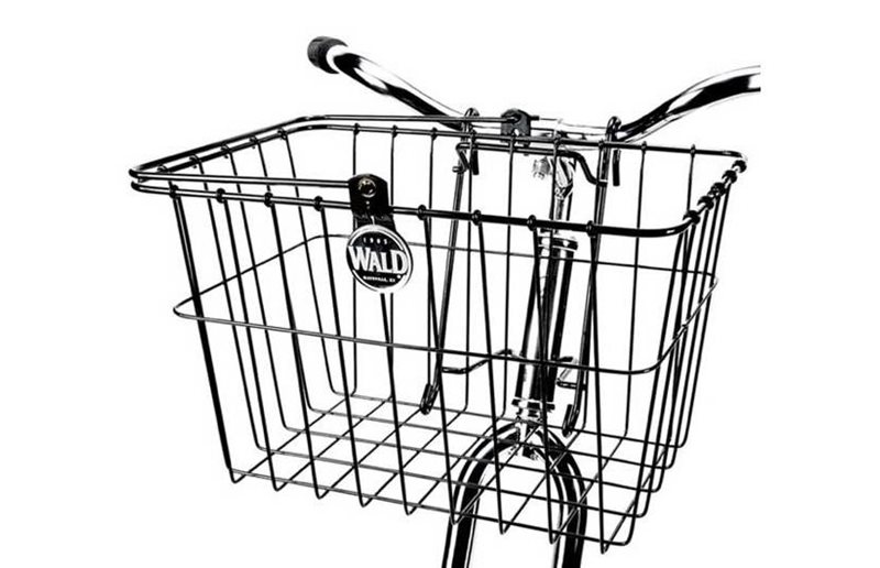 Wald Sykkelkurv 3133 Quick Release Basket Black