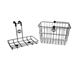 Wald Paketin Haltija Edessä Kori 3339 Rack And Basket Black