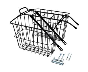 Wald Cykelkorg Pakethållare 535 Rear Carrier Basket Black