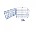 Wald Cykelkurv Pakkeholder 582 Rear Folding Basket Silver