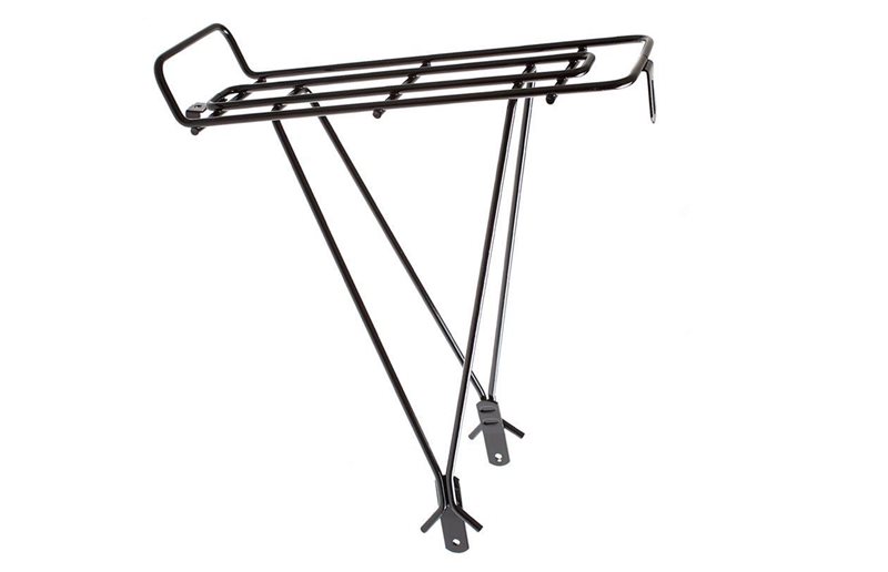 Tavarateline Wald 215 28" Steel Rear Rack Black