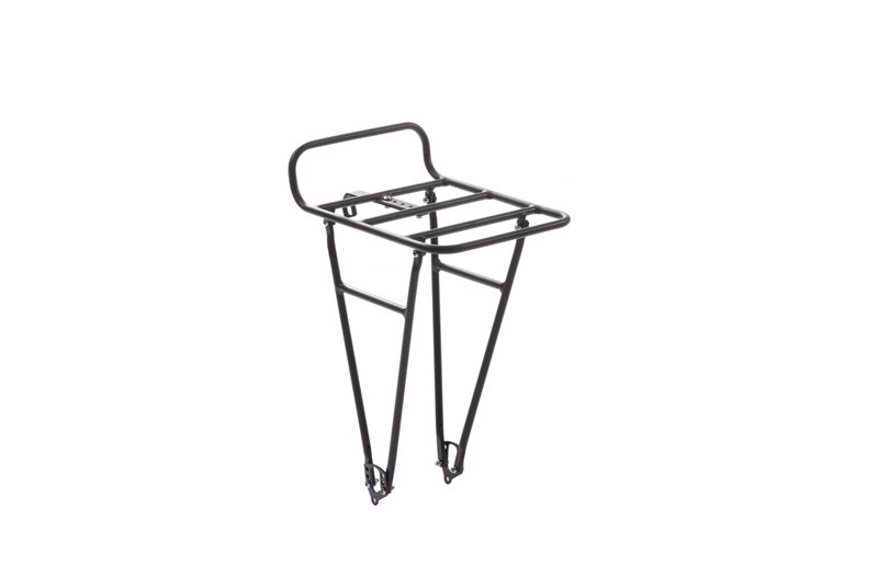 Pelago Pakkeholder Forsiden Medium Commuter Front Rack Stainless Steel Black