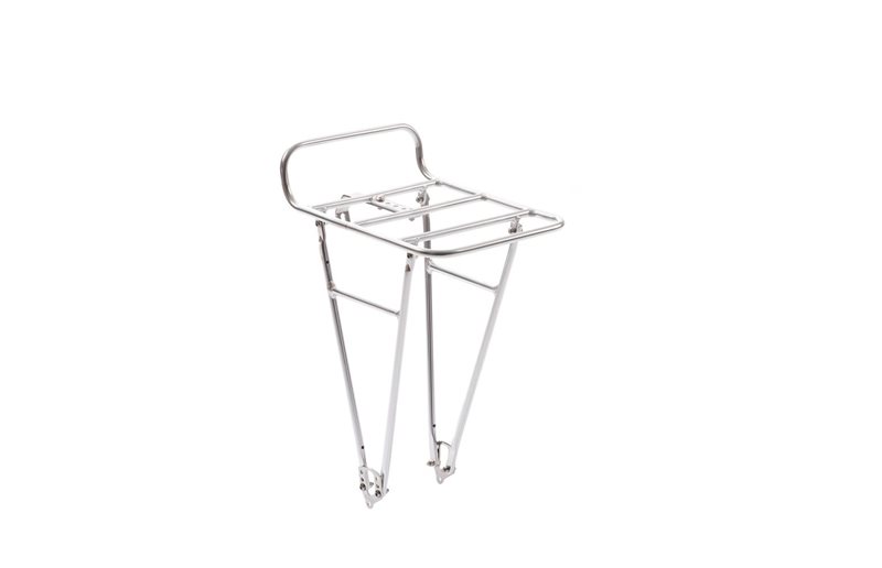 Pelago Pakkeholder Forsiden Medium Commuter Front Rack Stainless Steel Silver