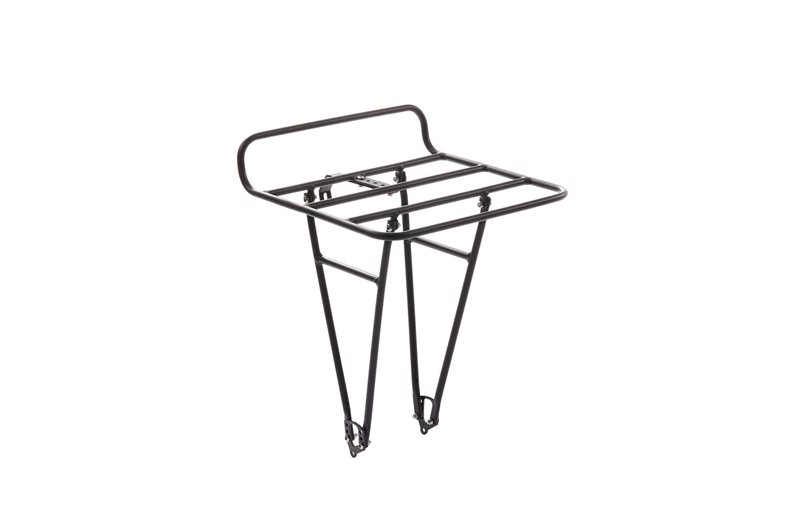 Pelago Pakkeholder Forsiden Large Commuter Front Rack Stainless Steel Black
