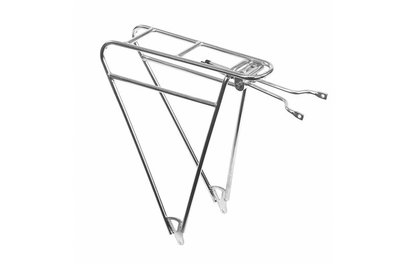 Pelago Pakkeholder Commuter Rear Rack Stainless Steel Silver