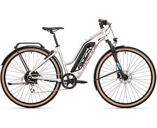 Naisten sähköpyörä Rock Machine Crossride E350 Lady
