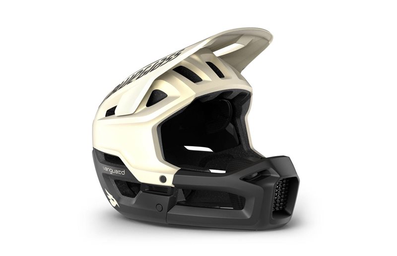 Pyöräilykypärä Bluegrass Vanguard Core Mips MTB White Black/Matt