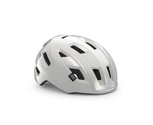 MET Cykelhjälm E-Mob White/Glossy