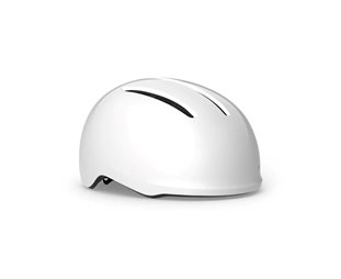 MET Cykelhjälm Vibe White/Glossy