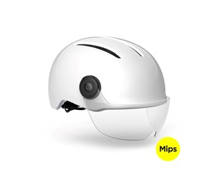 MET Cykelhjälm Vibe On Mips White/Glossy