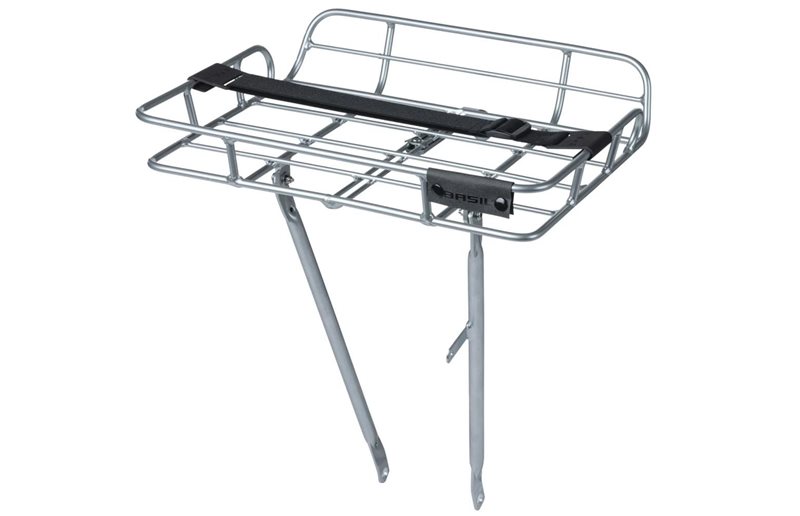 Basil Portland Bagagebærer Foran Aluminium