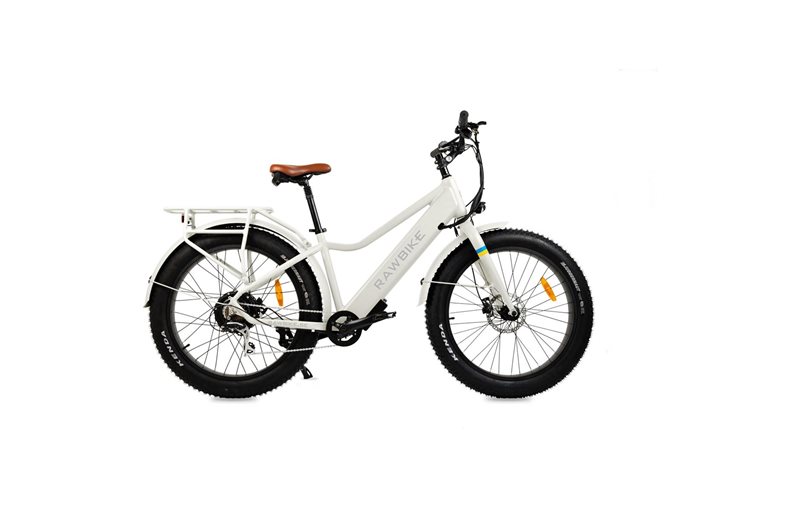 RAWBIKE Elcykel Urban Ivory White