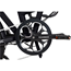 RAWBIKE Sammenfoldelig Elcykel City Sort