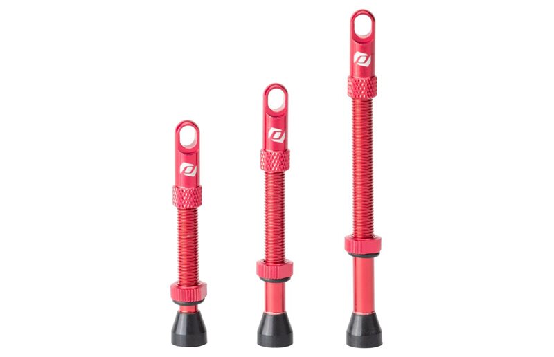 Syncros Tubeless-venttiili Tubeless Valves 80mm Red