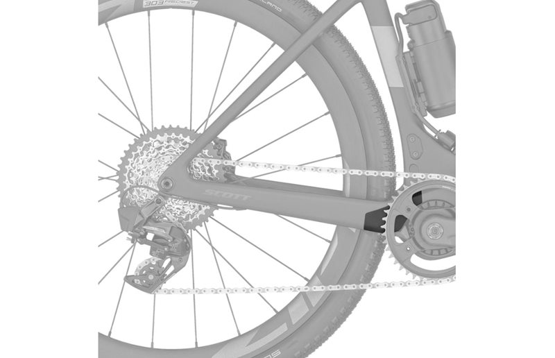 Scott Ketjusuoja Solace Eride Chainstay Prot. Plate