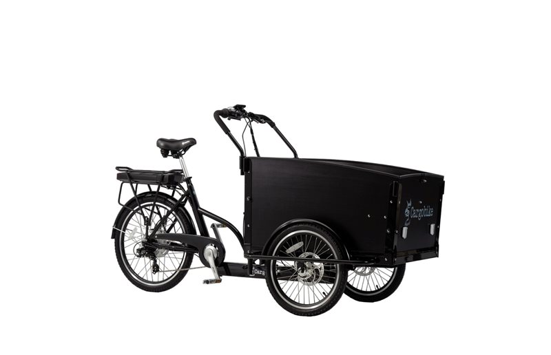 Laatikkopyörä Cargobike Classic Musta One Size