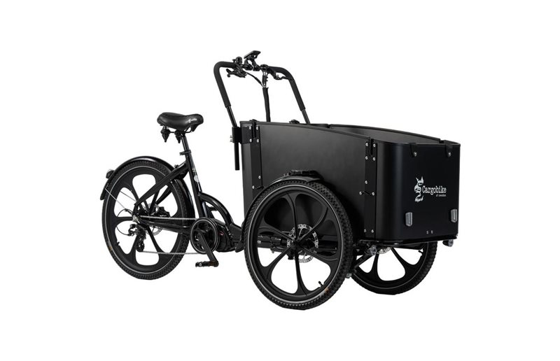 Laatikkopyörä Cargobike DeLight Musta One Size