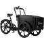 Laatikkopyörä Cargobike DeLight Musta One Size