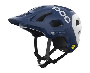 Maastokypärä POC Tectal Race Mips Lead Blue/Hydrogen White Matt
