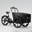 Laatikkopyörä Cargobike DeLight Musta One Size