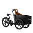 Laatikkopyörä Cargobike DeLight Dog Musta One Size