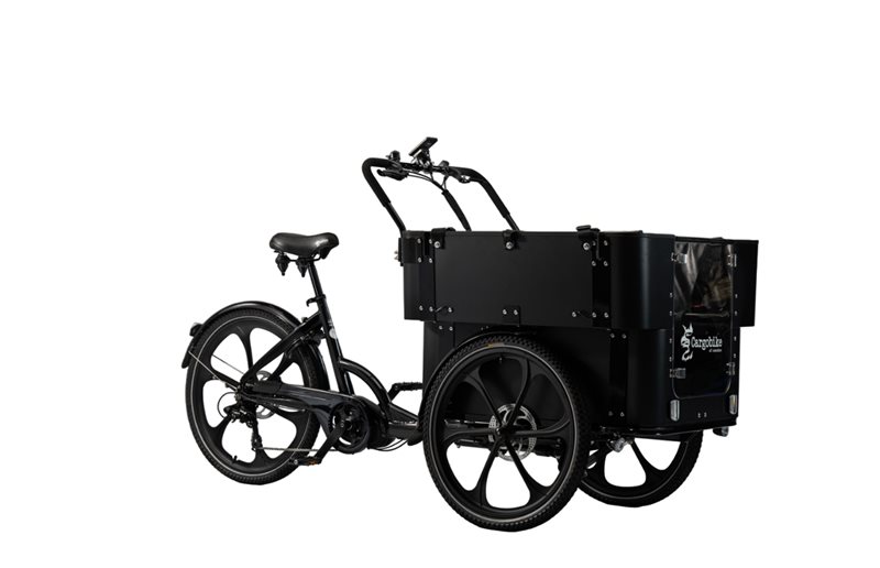 Laatikkopyörä Cargobike DeLight Kindergarten Svart One Size